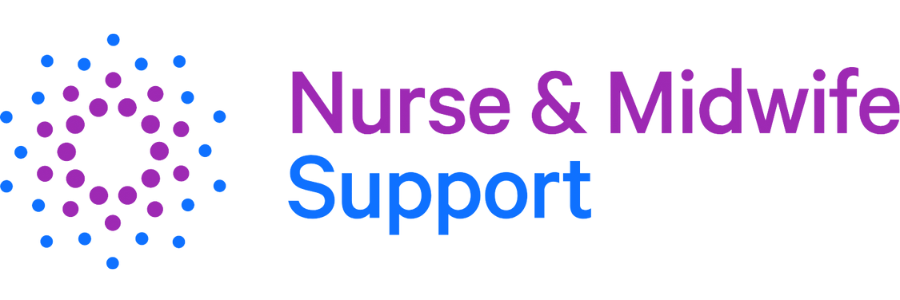 Nurse and midwife support logo